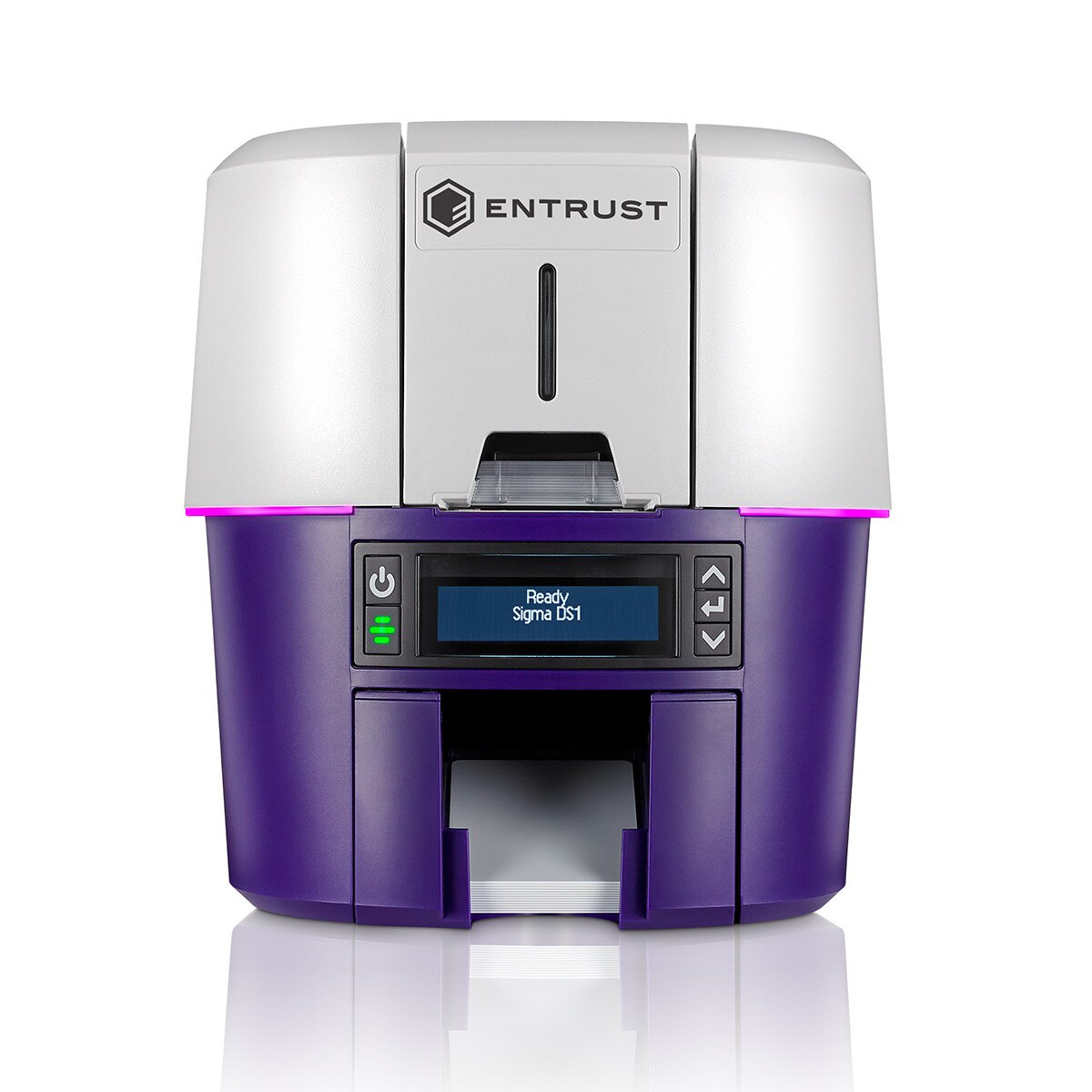 entrust sigma ds1 front view